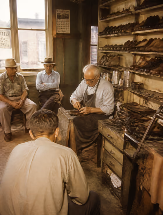 Vintage Cobbler Shop