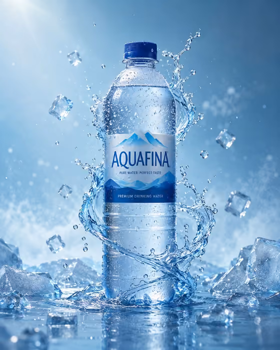 Luxury Bottle Splash