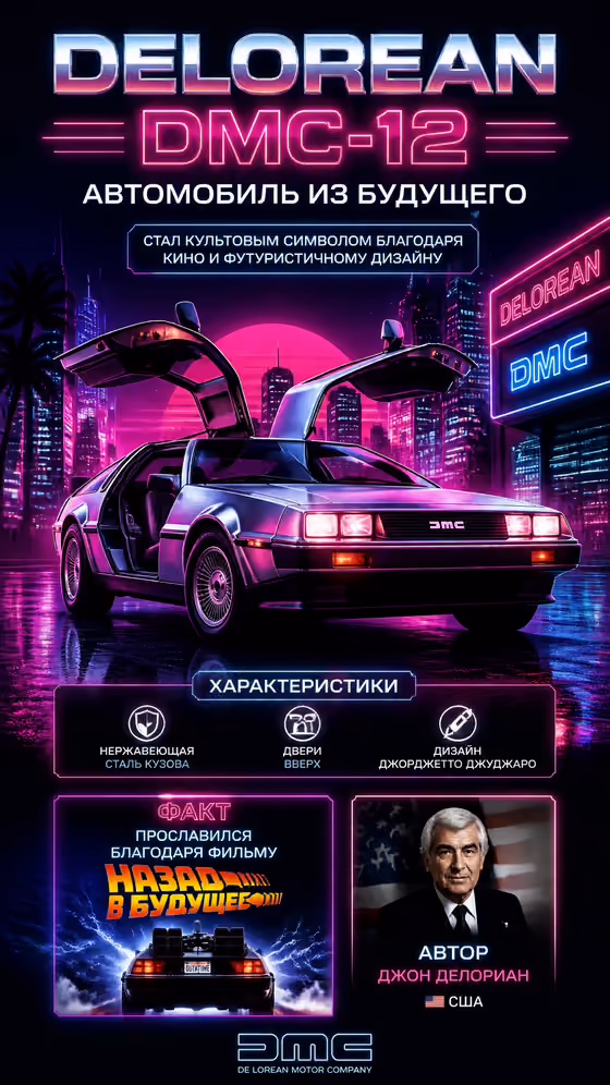 Synthwave Car Poster