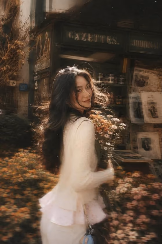 Flower Street Portrait
