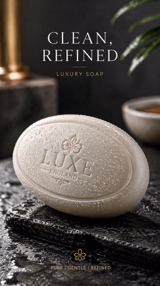 Luxury Soap Ad