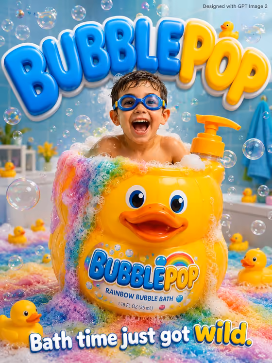 Bubbly Bath Ad
