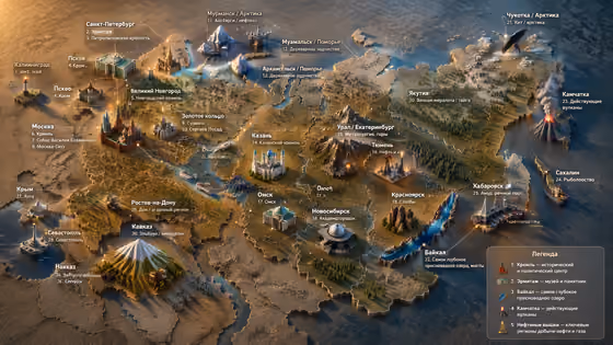 Relief Map Atlas