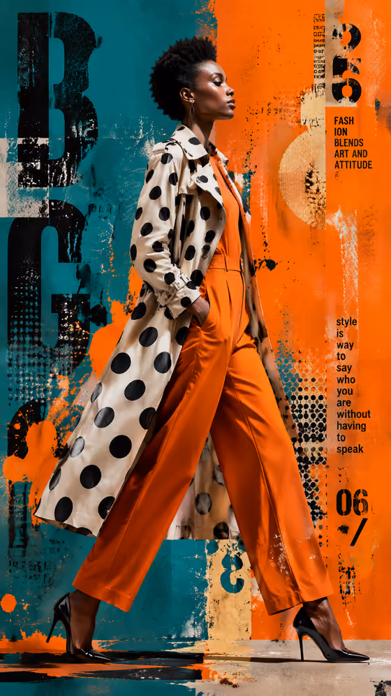 Editorial Fashion Collage