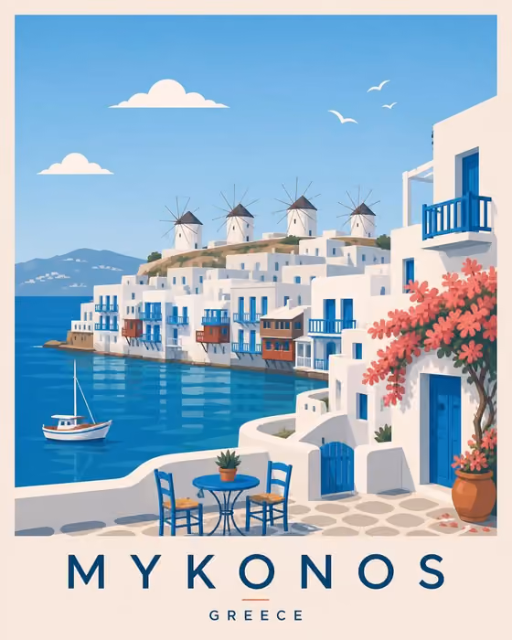 Scandinavian Travel Poster