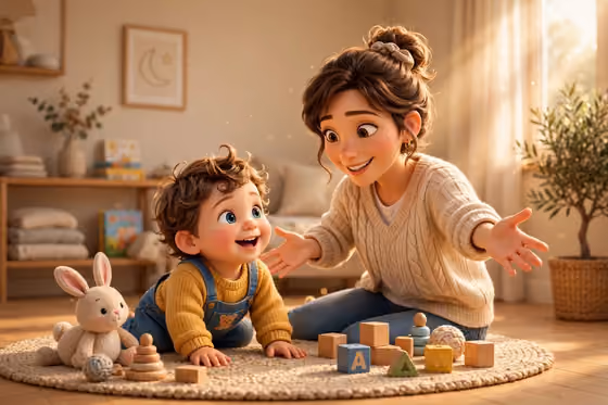 Animated Family Morning