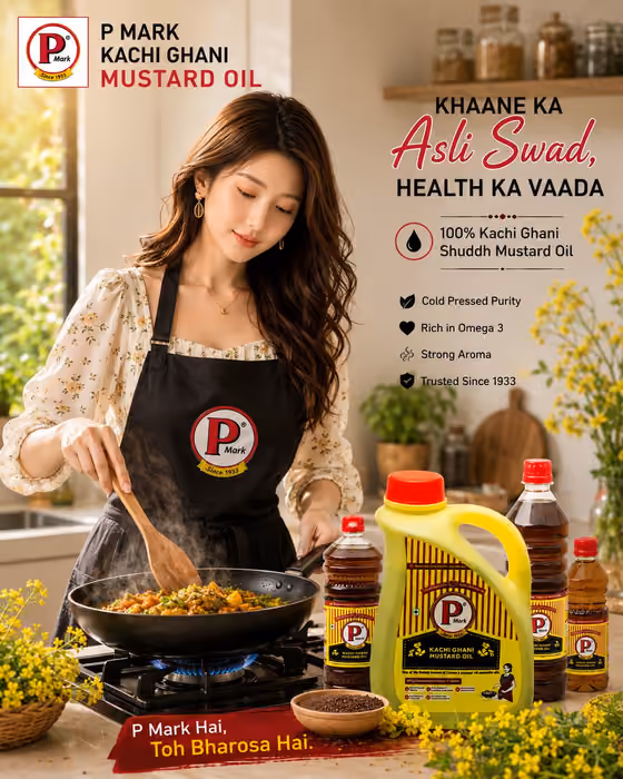 Mustard Oil Ad Poster