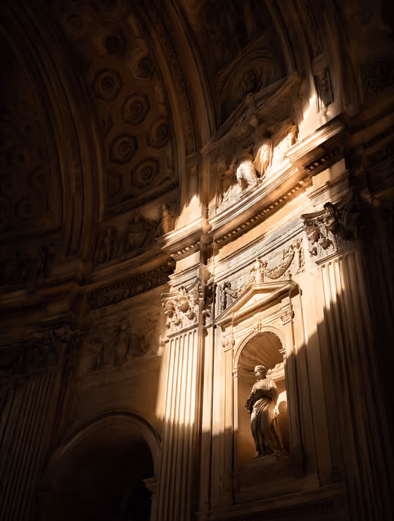 Sunlit Stone Vault