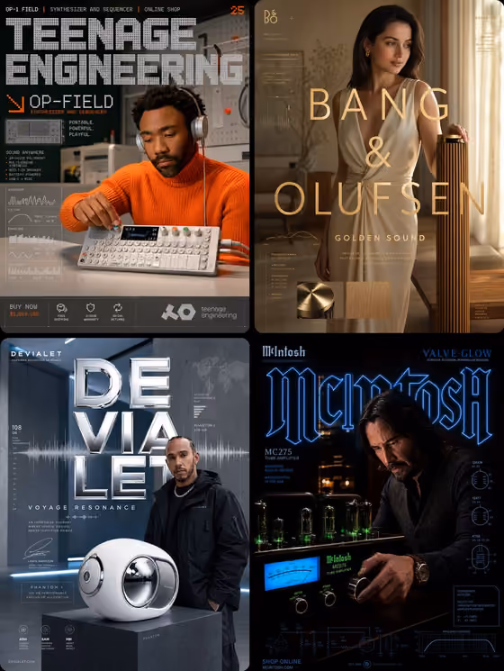 OP-FIELD Synth Poster
