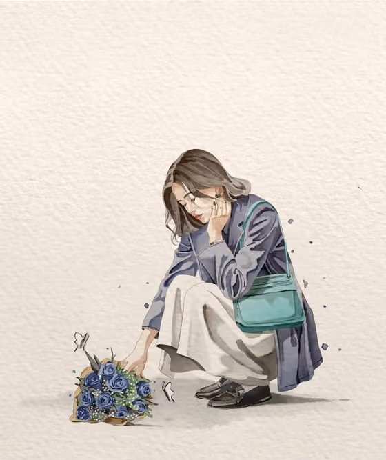 Watercolor Storybook Moment
