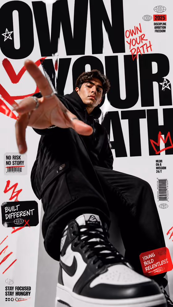 Streetwear Editorial Poster