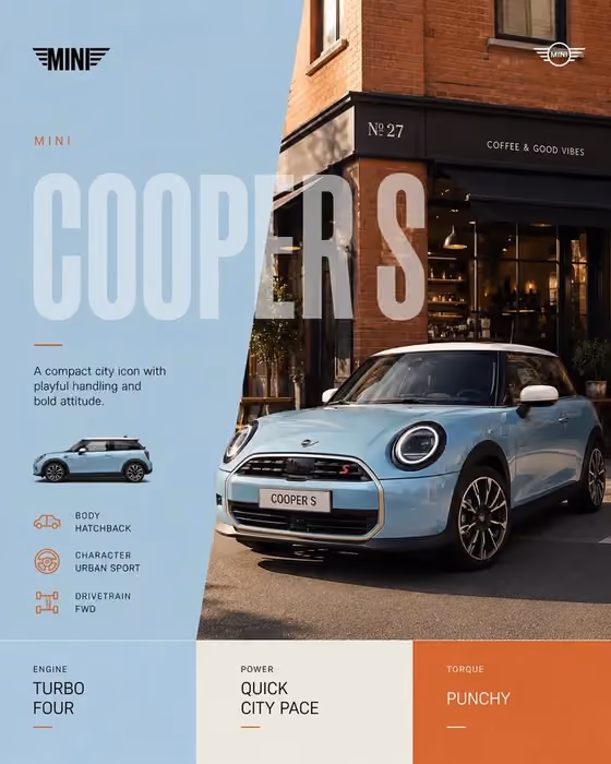 Minimalist Car Editorial