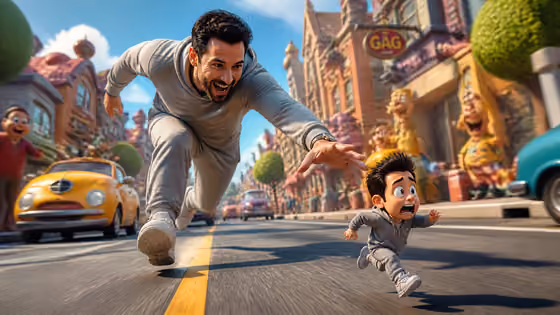Mini-Me Speed Chase