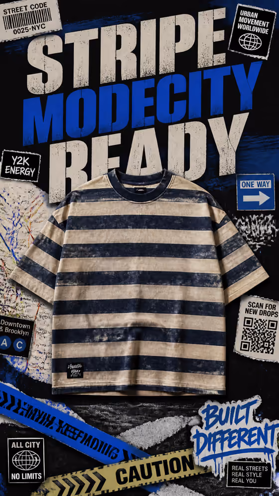 Streetwear Tee Poster