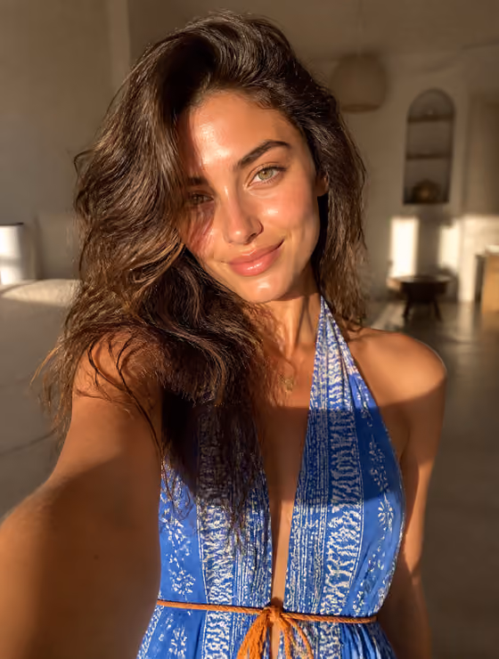 Golden Hour Selfie Portrait