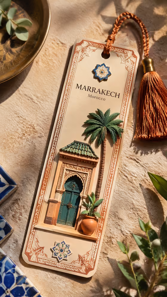 Travel Keepsake Bookmark