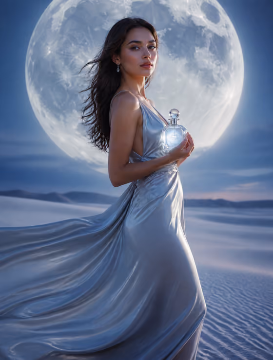 Moonlit Perfume Campaign