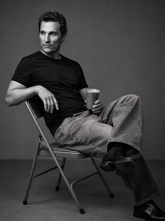 Monochrome Chair Portrait
