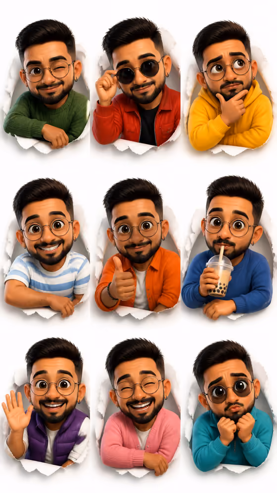 Character Expression Sheet