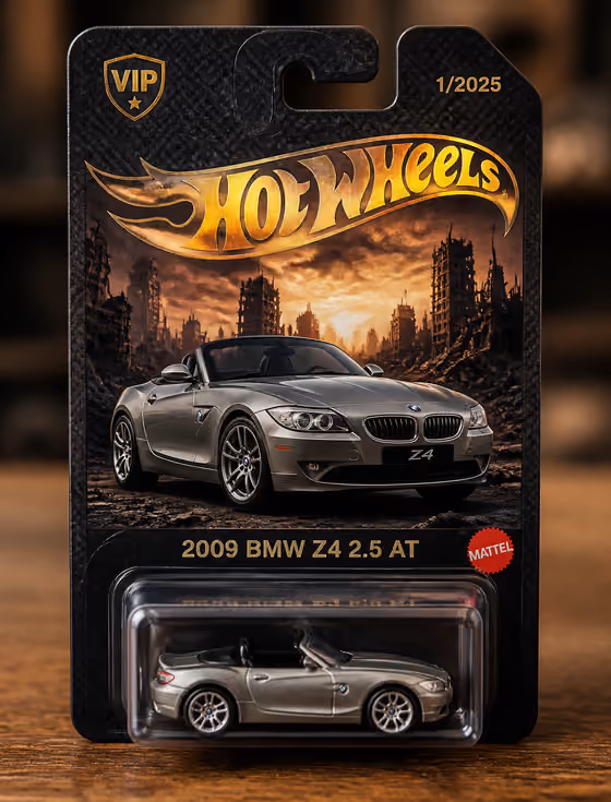 Custom Hot Wheels Card