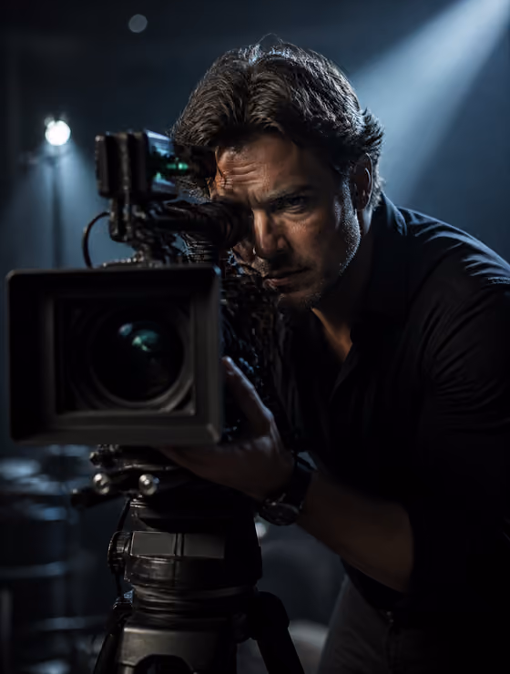 Cinematographer Studio Portrait
