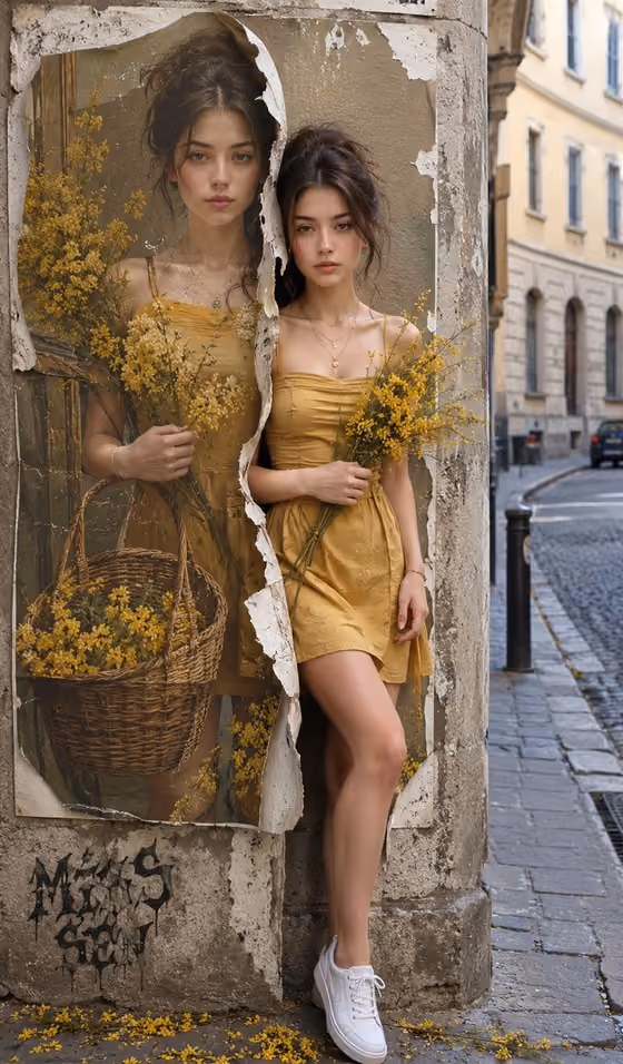 Poster Mirror Portrait