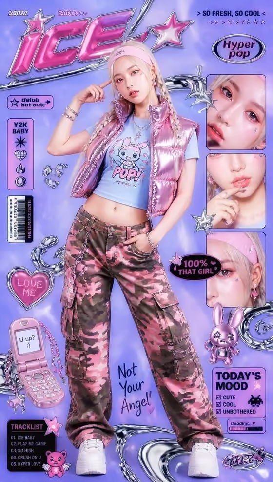 Y2K Hyper-Pop Cover