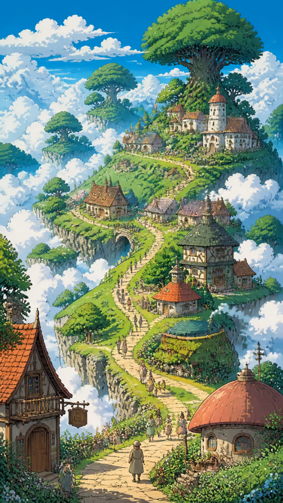 Cloudtop Fairy Village