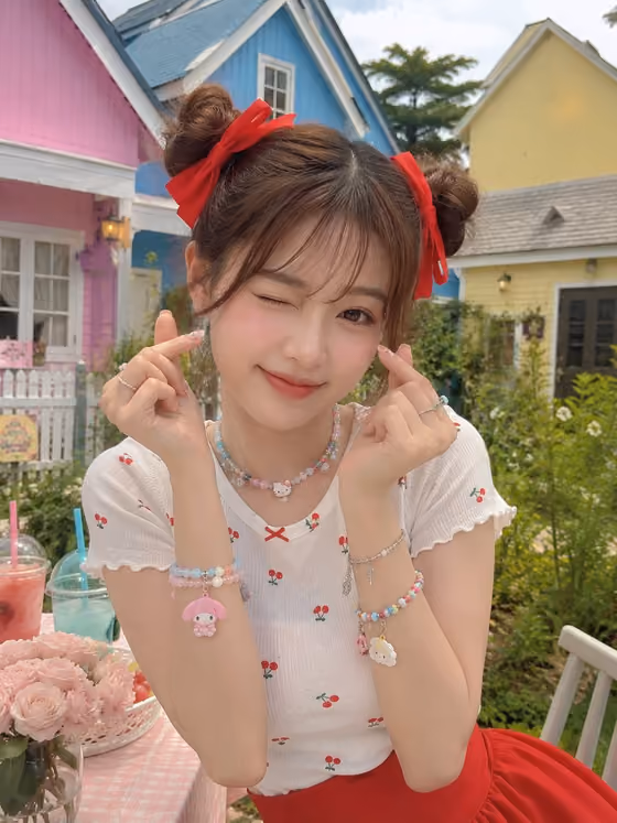 Charming Pastel Portrait