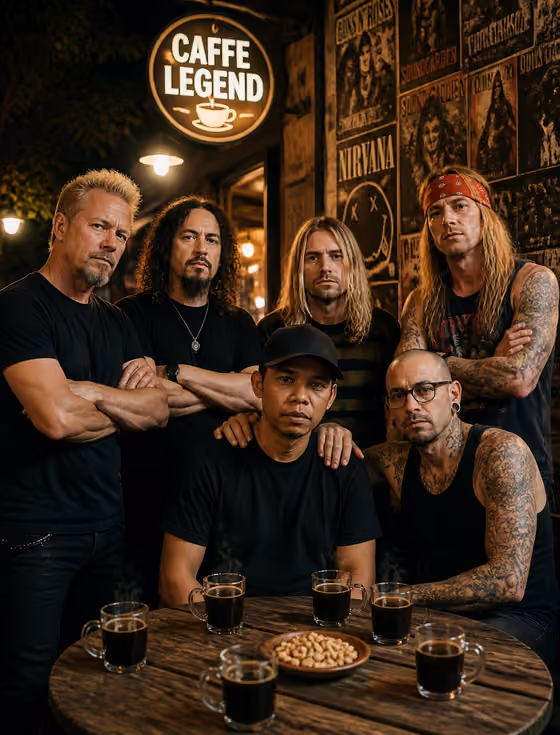 Coffee With Rock Legends