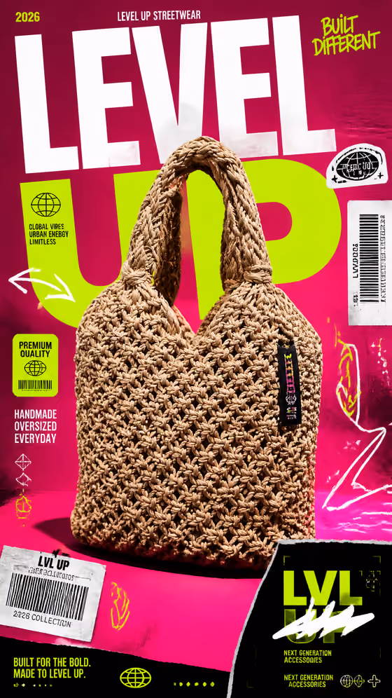 Streetwear Bag Poster