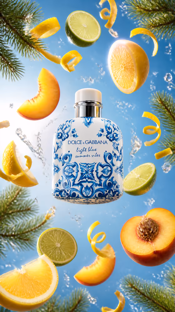 Citrus Perfume Ad