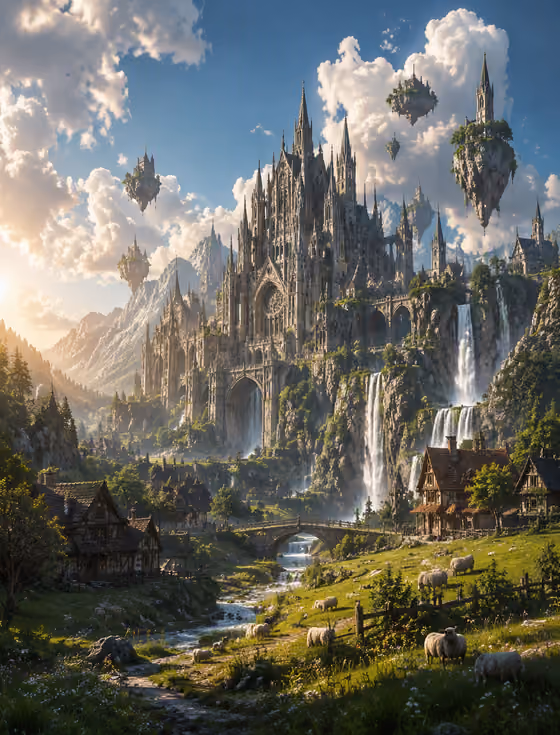 Gothic Fantasy Citadel