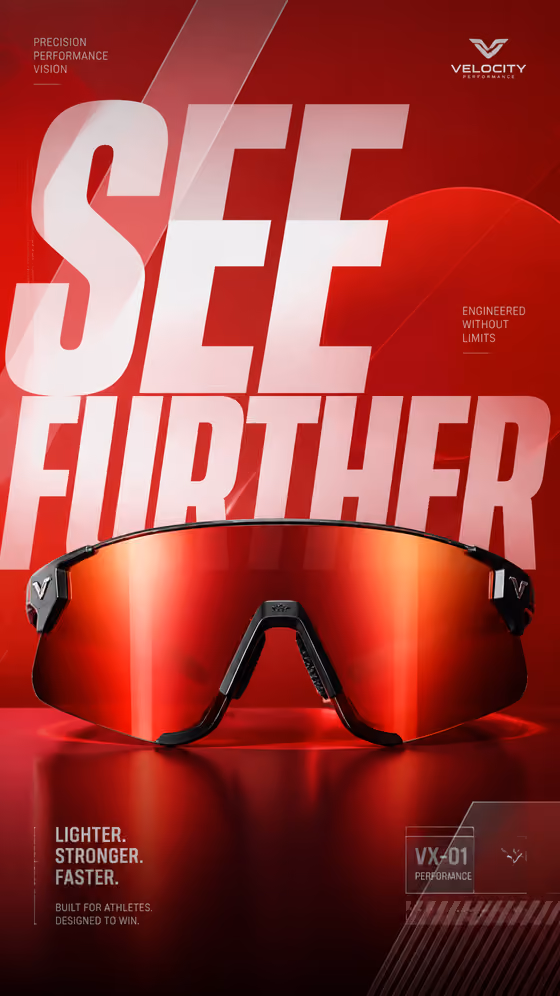 Sunglasses Launch Poster