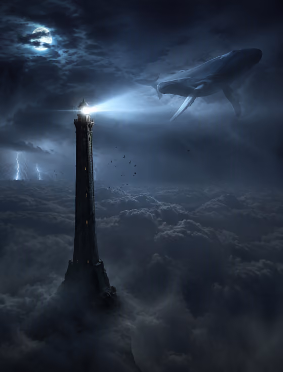Sky Whale Lighthouse