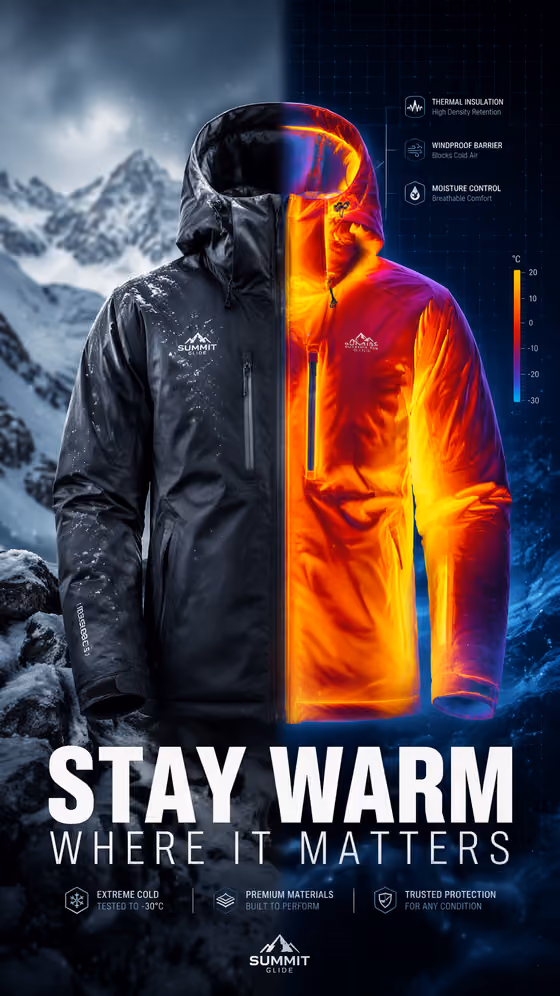 Thermal Jacket Poster