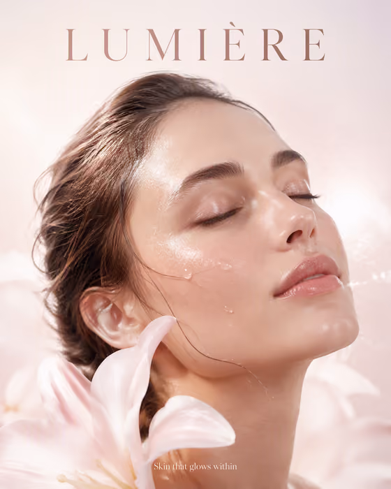 Luxury Skincare Portrait