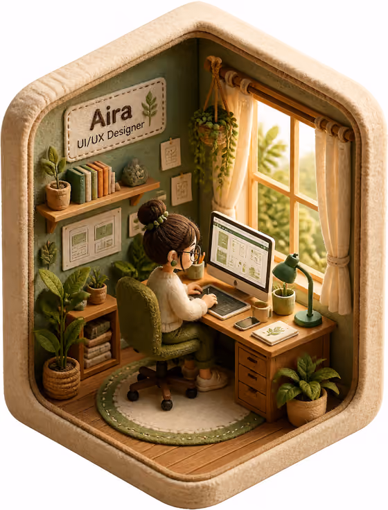 Cozy Felt Diorama