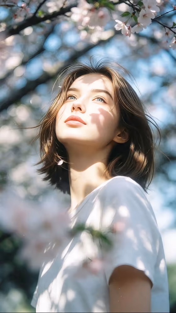 Blossom Portrait