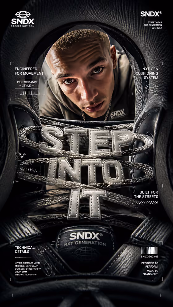 Sneaker Ad POV