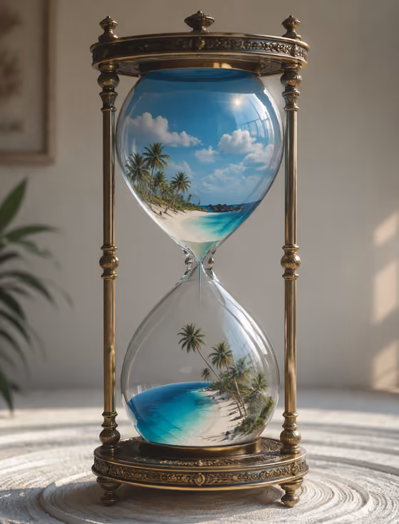 Hourglass Diorama