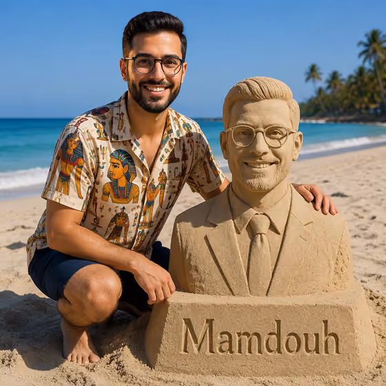 Sand Bust Trophy