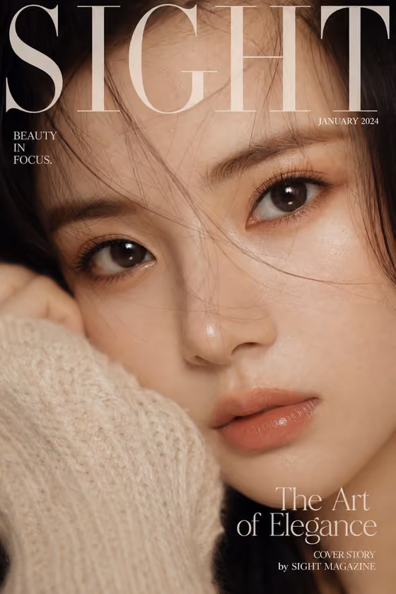 Luxury Magazine Portrait template result