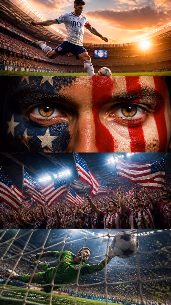Cinematic Sports Collage