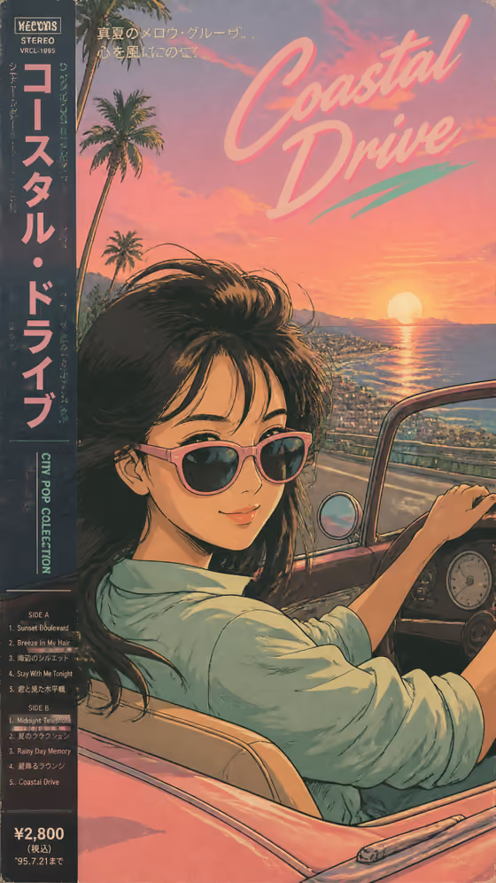 City-Pop Album Portrait