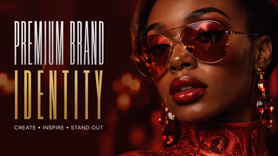 Nightlife Glam Brand Poster