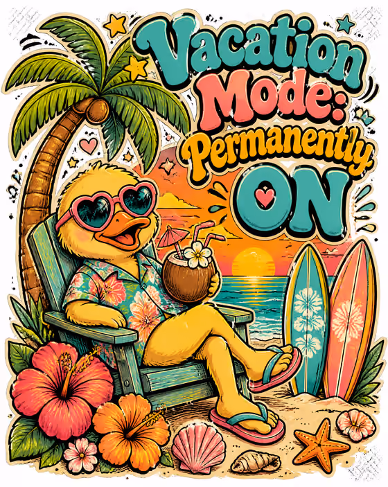 Vacation Mode Tee