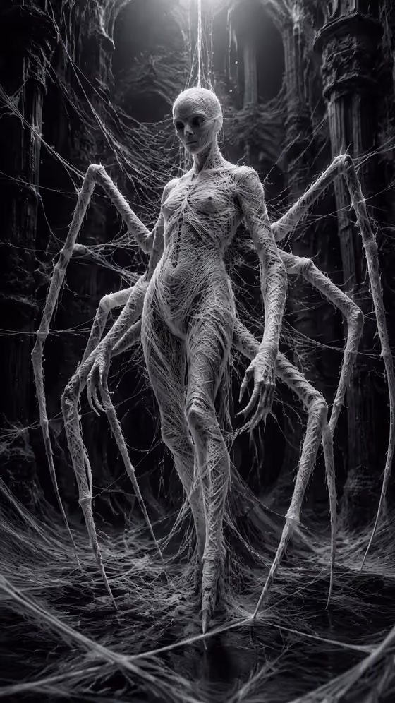 Silk Spider Figure