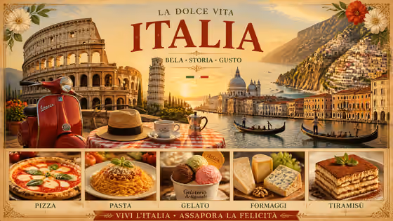 Italian Travel Poster