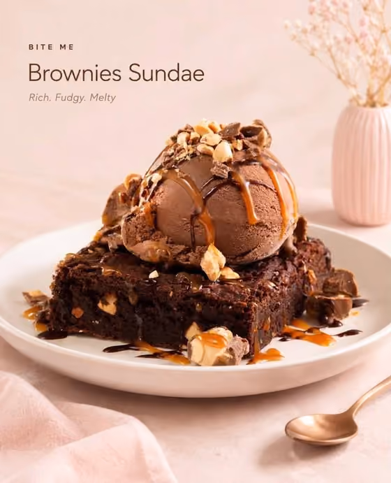Pastel Food Ad